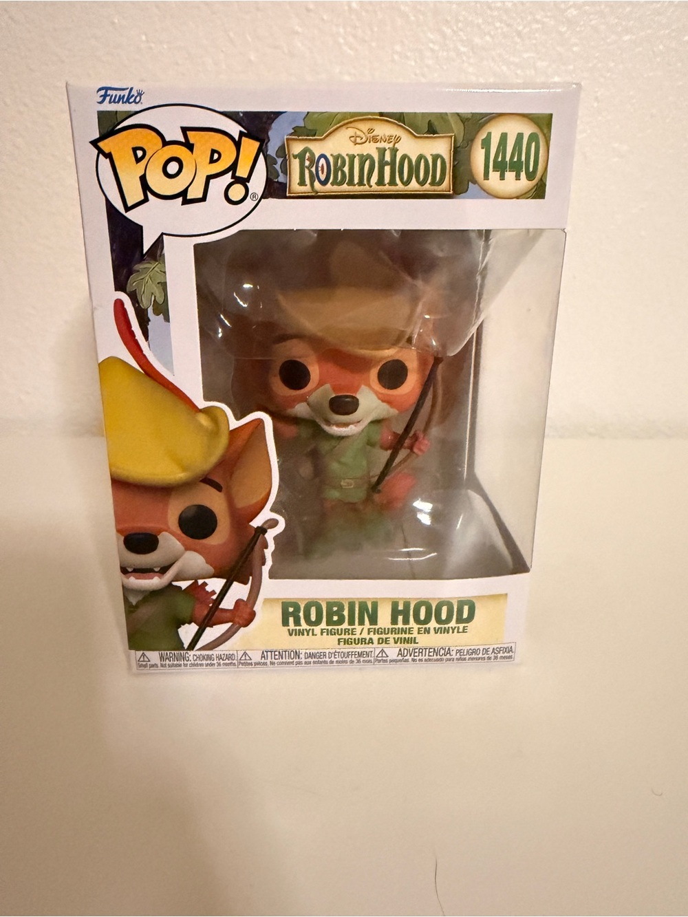 Funko Pop! Robin Hood Vinyl Figure - Green & Yellow